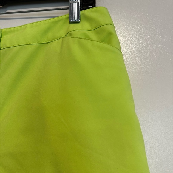 Women’s Lime Green Links Edition Chino Board Shorts. Golf. Summer Pockets Size 8 - Picture 8 of 12